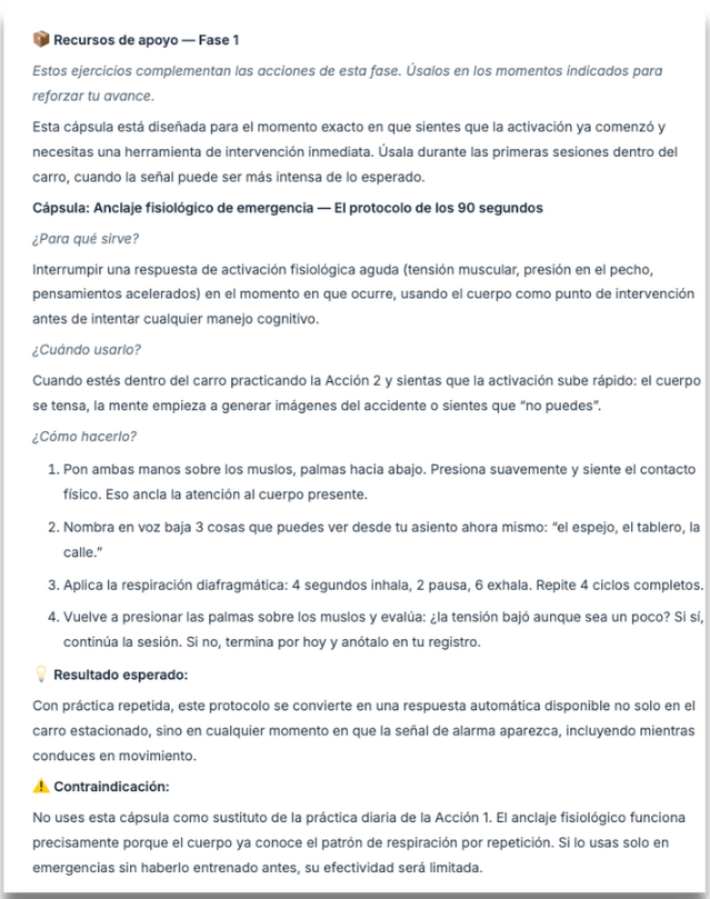 Contamos con múltiples recursos de apoyo prácticos como este, especialmente diseñados para cada caso